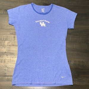 Nike University of Kentucky UK Blue T-Shirt Women’s Size Medium